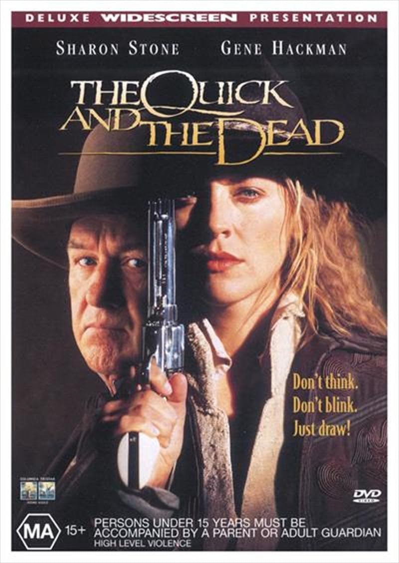 The Quick and the Dead DVD | Sam Raimi's Western Movie | Region 4 PAL Import (Australia) | Action-Packed Gunfighter Duel | Perfect for Western Fans & Movie Collectors