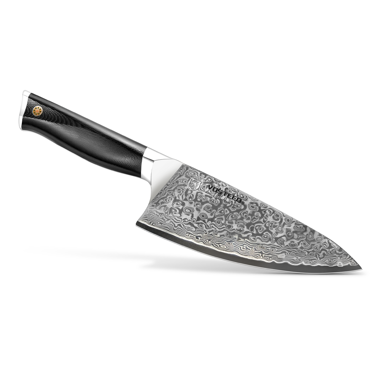 Premium Stallion Damascus Steel Chef Knife 6.5