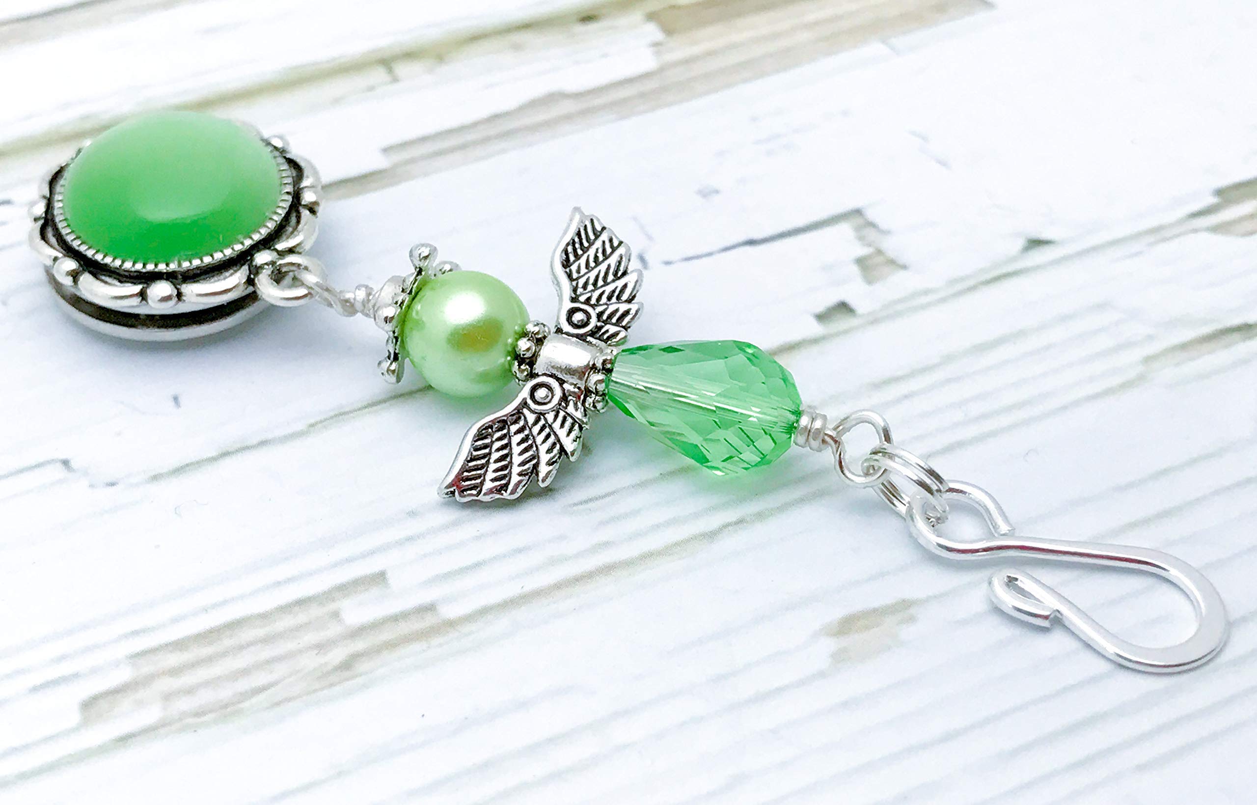 Premium Portuguese Knitting Pins - Green Angel Ergonomic Knitting Needles for Smooth Stitching | Perfect for Crochet, Hand Knitting & DIY Yarn Crafts