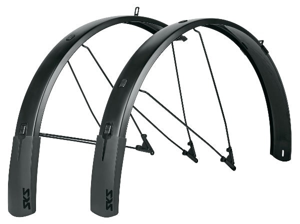 Bluemels STYLE Bicycle Fender Set for 27.5 & 29 Inch Wheels - Perfect for Mountain Bikes & Commuting in All Weather Conditions