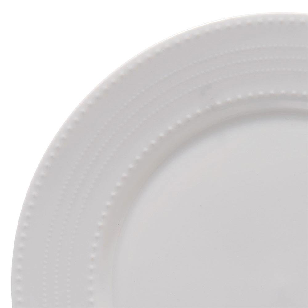 Annabel 4-Piece Dinner Plate Set - Elegant Porcelain Plates for Dining, Entertaining & Special Occasions | Perfect for Restaurants, Weddings & Family Gatherings