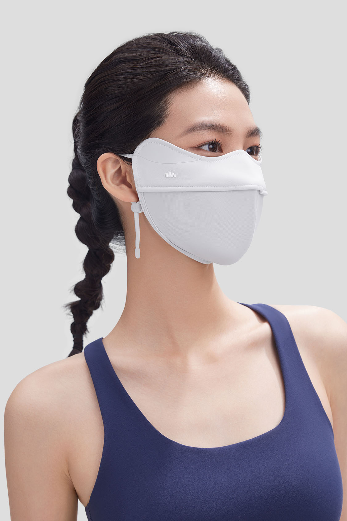 UPF50+ Women's Sun Protection Face Mask for Outdoor Activities - Hiking, Running, Cycling & Travel