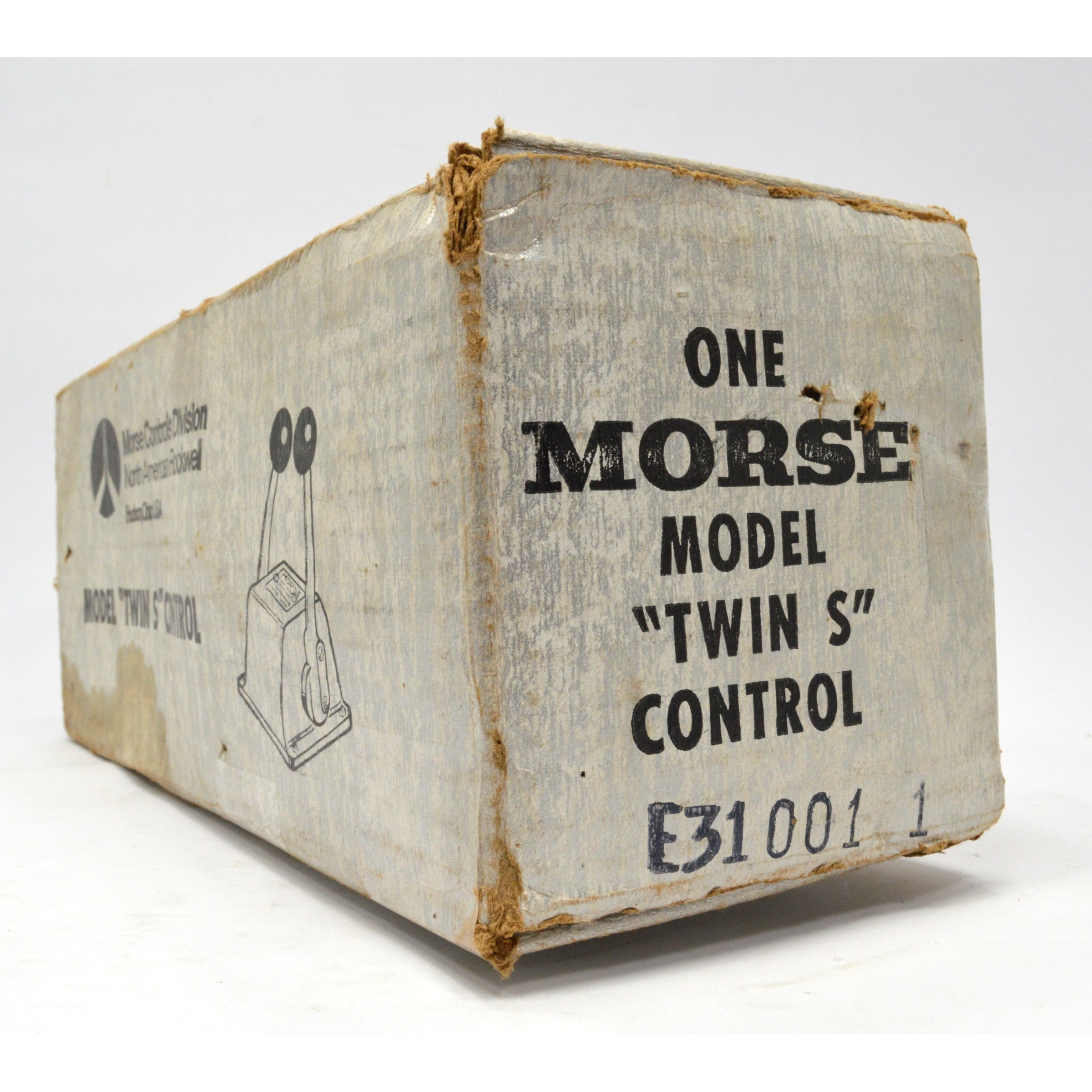 New Morse E31001 Twin S Throttle Control for Boats & Marine - Open Box - Perfect for Smooth Speed Adjustment on Yachts, Fishing & Speed Boats