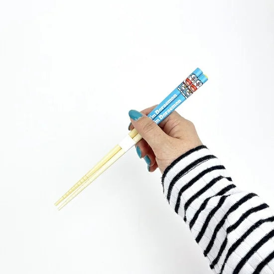 Doraemon Themed Bamboo Chopsticks - 21cm Anime Chopsticks for Sushi, Noodles & Asian Cuisine - Perfect for Fans & Collectors