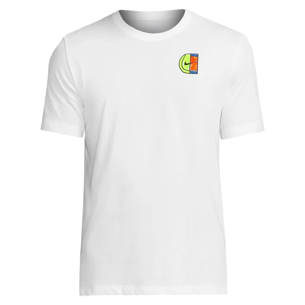 Nike Men's Court Dri-FIT Tennis T-Shirt - Moisture-Wicking Performance Tee for Tennis & Casual Wear - 2024 US Open Collection