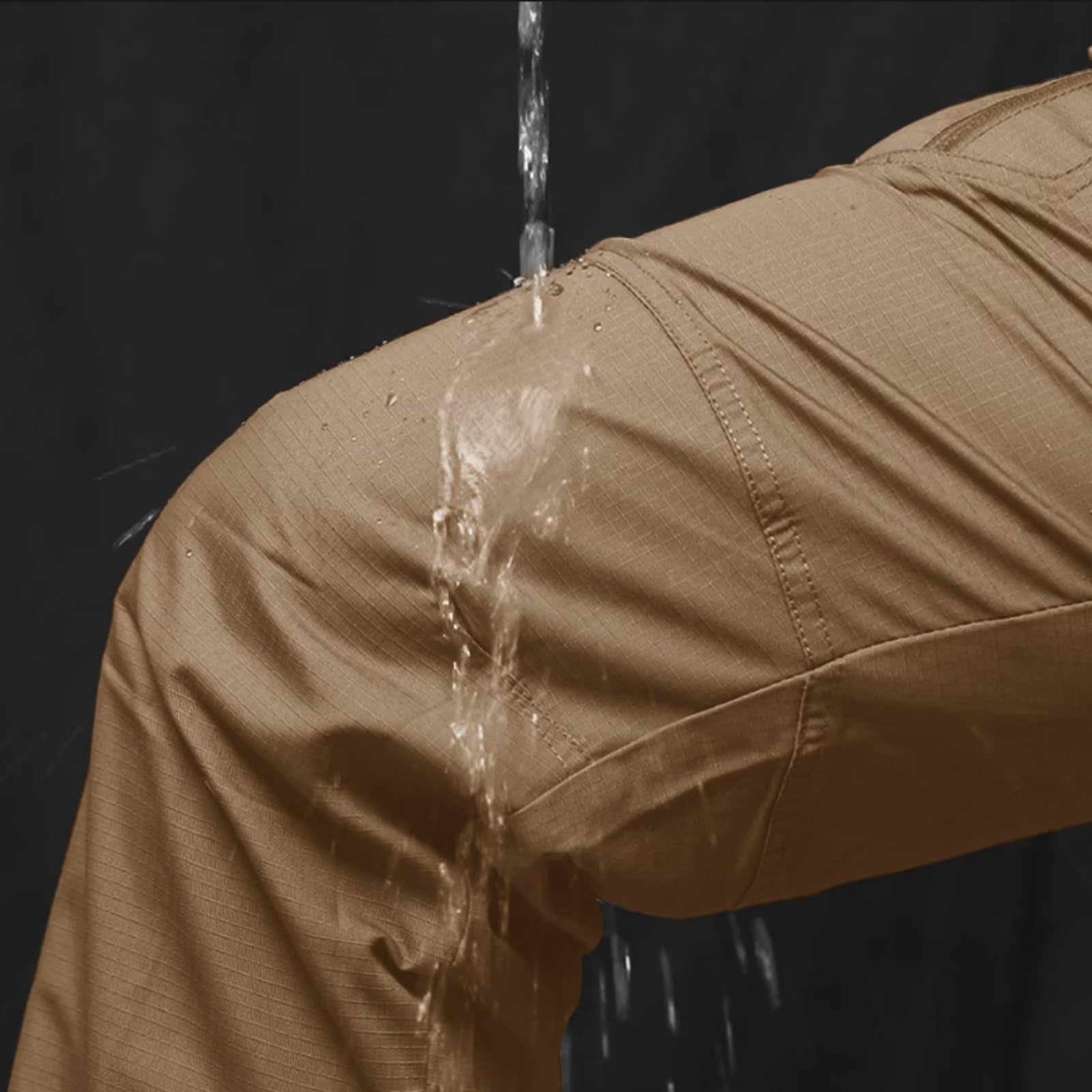 TACVASEN Men's Tactical Cargo Pants - 9-Pocket Lightweight Hiking & Work Pants for Construction, Outdoor Activities - Water Resistant & Durable for Camping, Hunting & Daily Wear