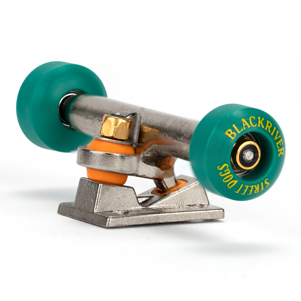 Premium Blackriver Street Dogs Fingerboard Wheels - High-Performance Skateboard Mini Wheels for Fingerboarding Tricks & Competitions - Perfect for Pro Skaters & Collectors