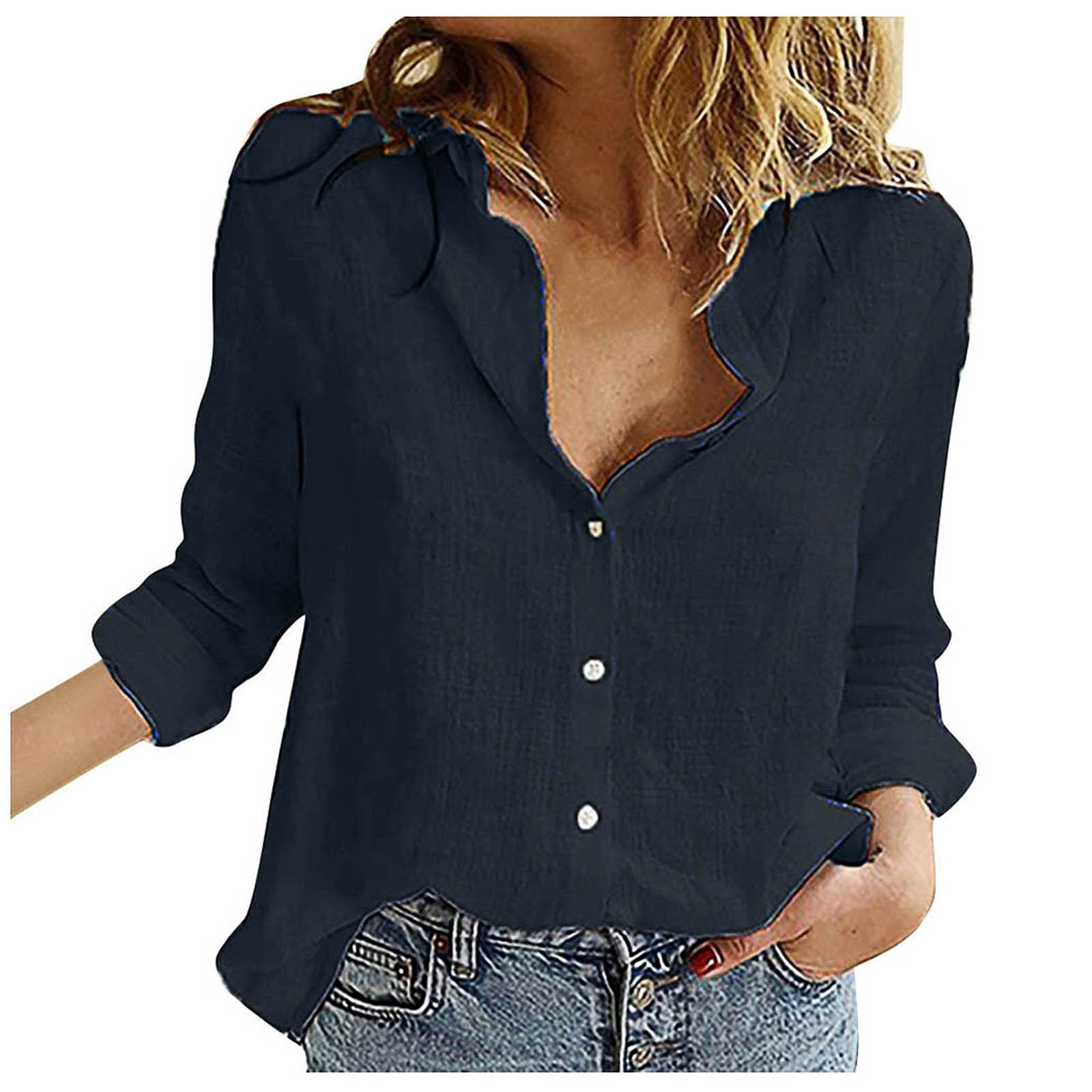 Women's Flowy Crewneck Tunic Top - Oversized Soft Peplum Shirt for Work, Office & Nursing | Casual & Dressy Style for Everyday Wear & Professional Settings