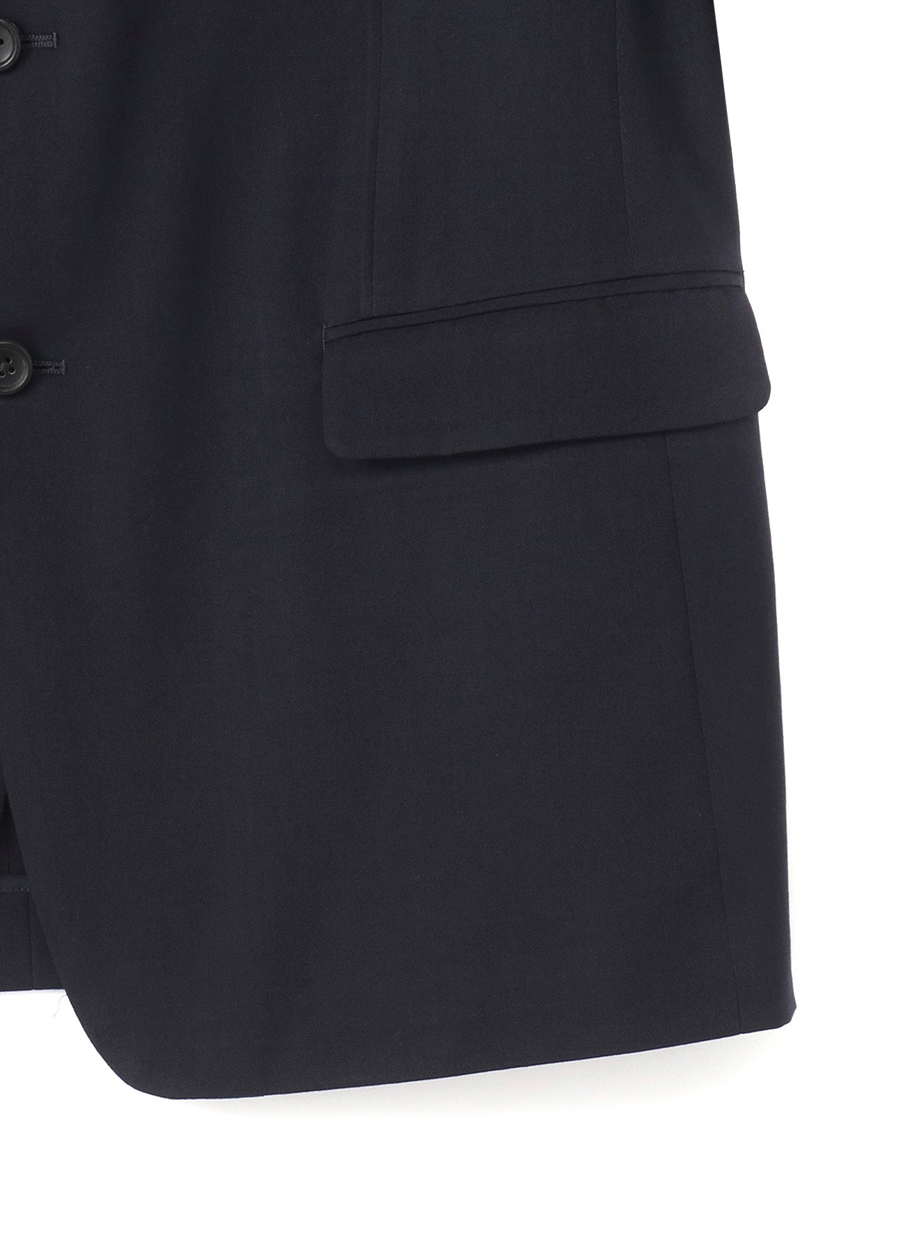Men's Wool Gabardine Three-Button Single Breasted Suit Jacket - Perfect for Business, Weddings & Formal Occasions