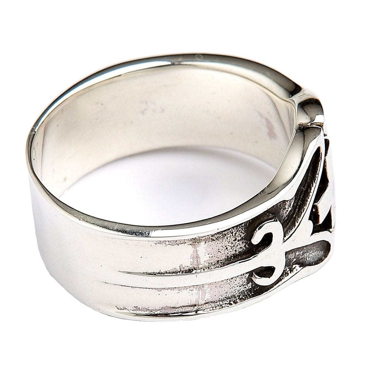 Celtic Cross Sterling Silver Band Ring for Men & Women - Religious Jewelry, Irish Heritage Gift - Perfect for Weddings, Anniversaries & Everyday Wear