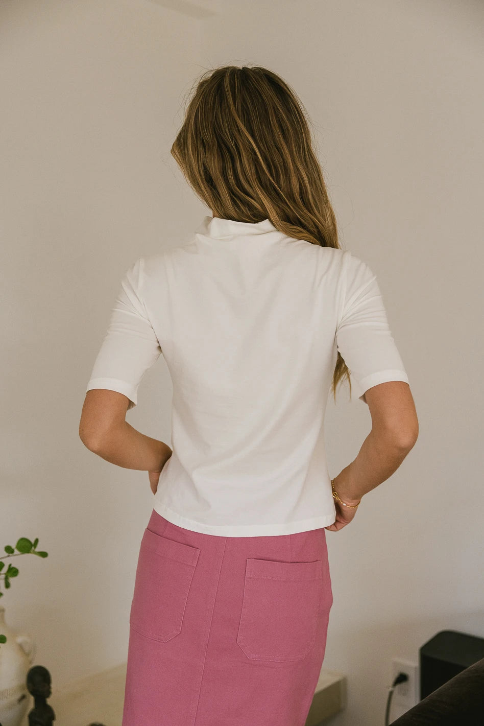 Ivory Ashley Top for Women - Elegant Blouse for Casual & Office Wear - Final Sale