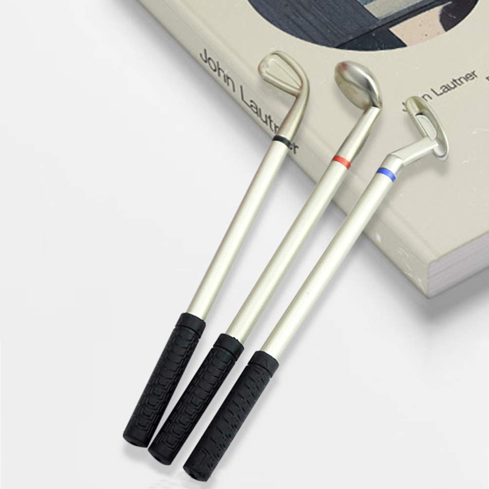 Premium Black & Blue Ballpoint Pens - 3-Pack Smooth Writing Office Pens for Everyday Use, Note Taking & Professional Documents