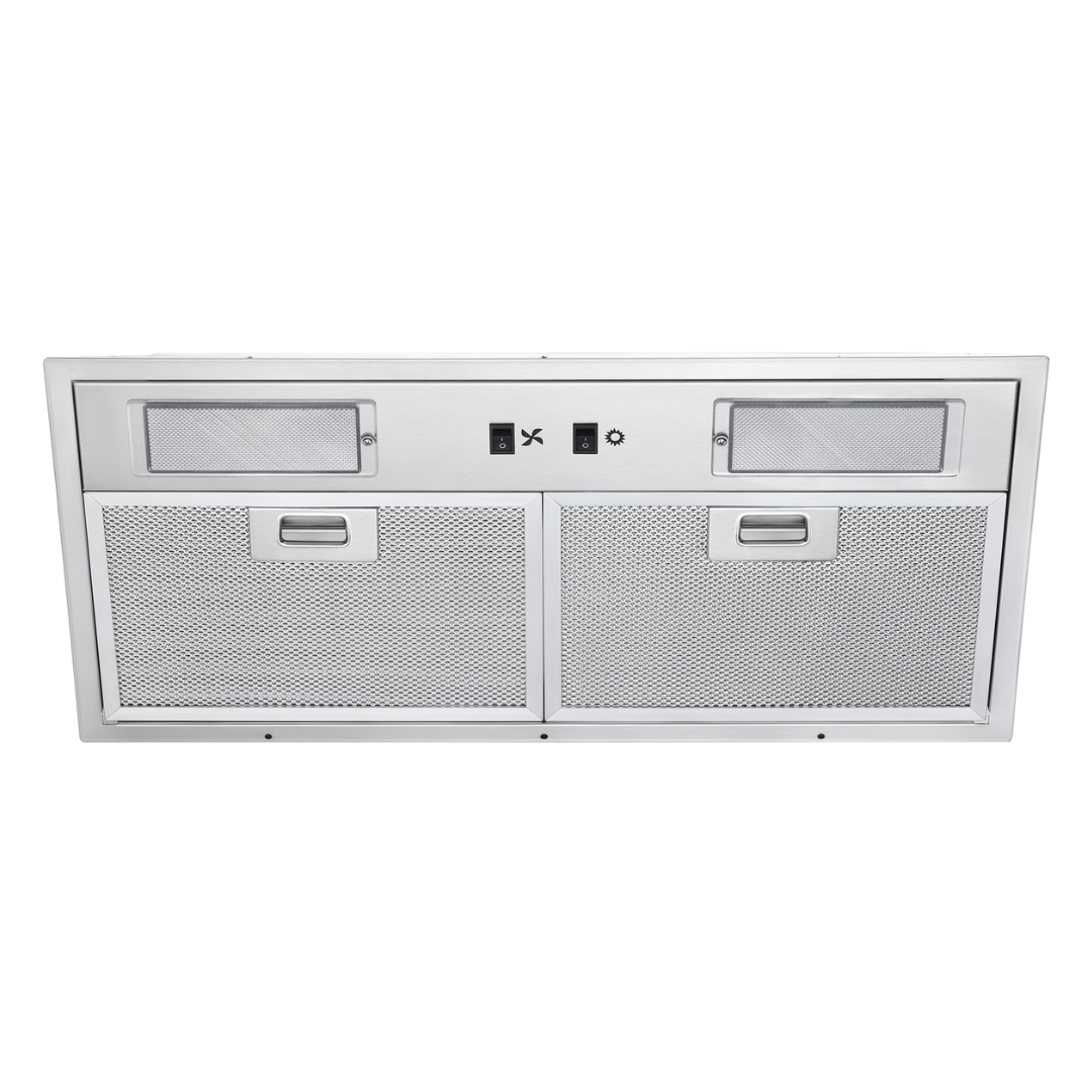 Schweigen Silent 60cm Undermount Rangehood EV 6UCQST - Ultra Quiet Kitchen Exhaust Fan with Powerful Suction for Smoke and Odor Removal - Perfect for Modern Open-Plan Kitchens and Cooking Areas