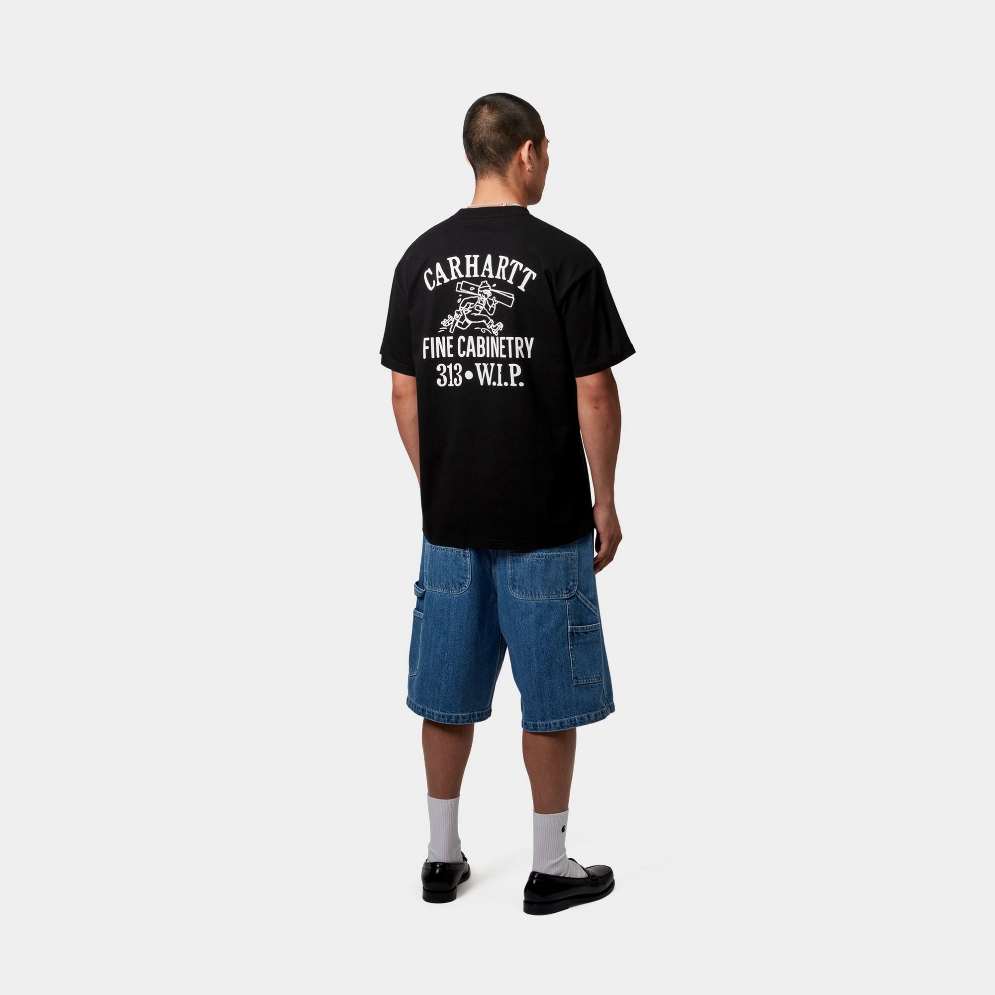 Premium Cabinetry T-Shirt for Woodworkers & DIY Enthusiasts - Black & White Options - Perfect for Workshops, Home Projects & Casual Wear