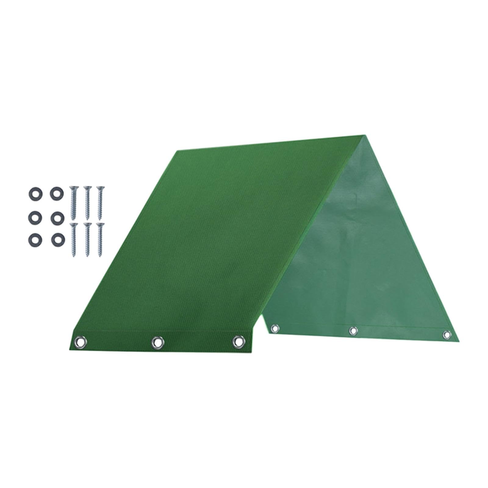 Kids Wooden Swing Set Protection Cover - Waterproof Backyard Playset Canopy with Mounting Screws | 90