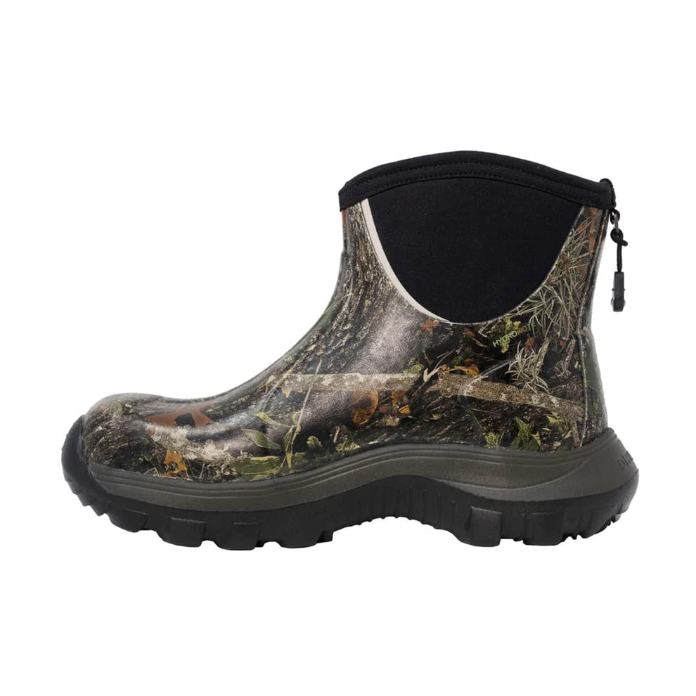 DRYSHOD Men's Evalusion Waterproof Camo Hunting Boots - Lightweight Ankle Boots for Outdoor, Hiking & Work - Durable Non-Slip Rubber Sole
