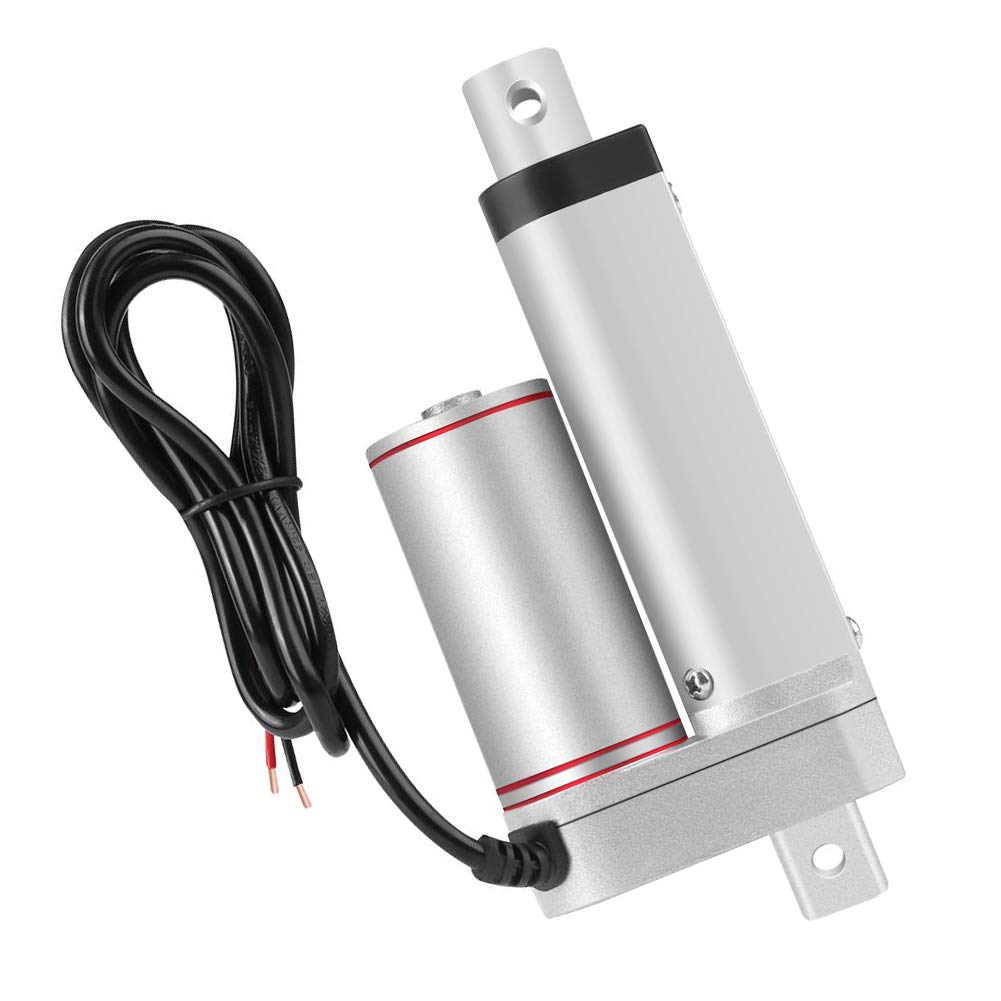 FASJ 50mm Electric Linear Actuator Motor - Heavy Duty 12V DC Stroke Actuator for Remote/Automatic Control | Perfect for Home Automation, Robotics, and Industrial Machinery