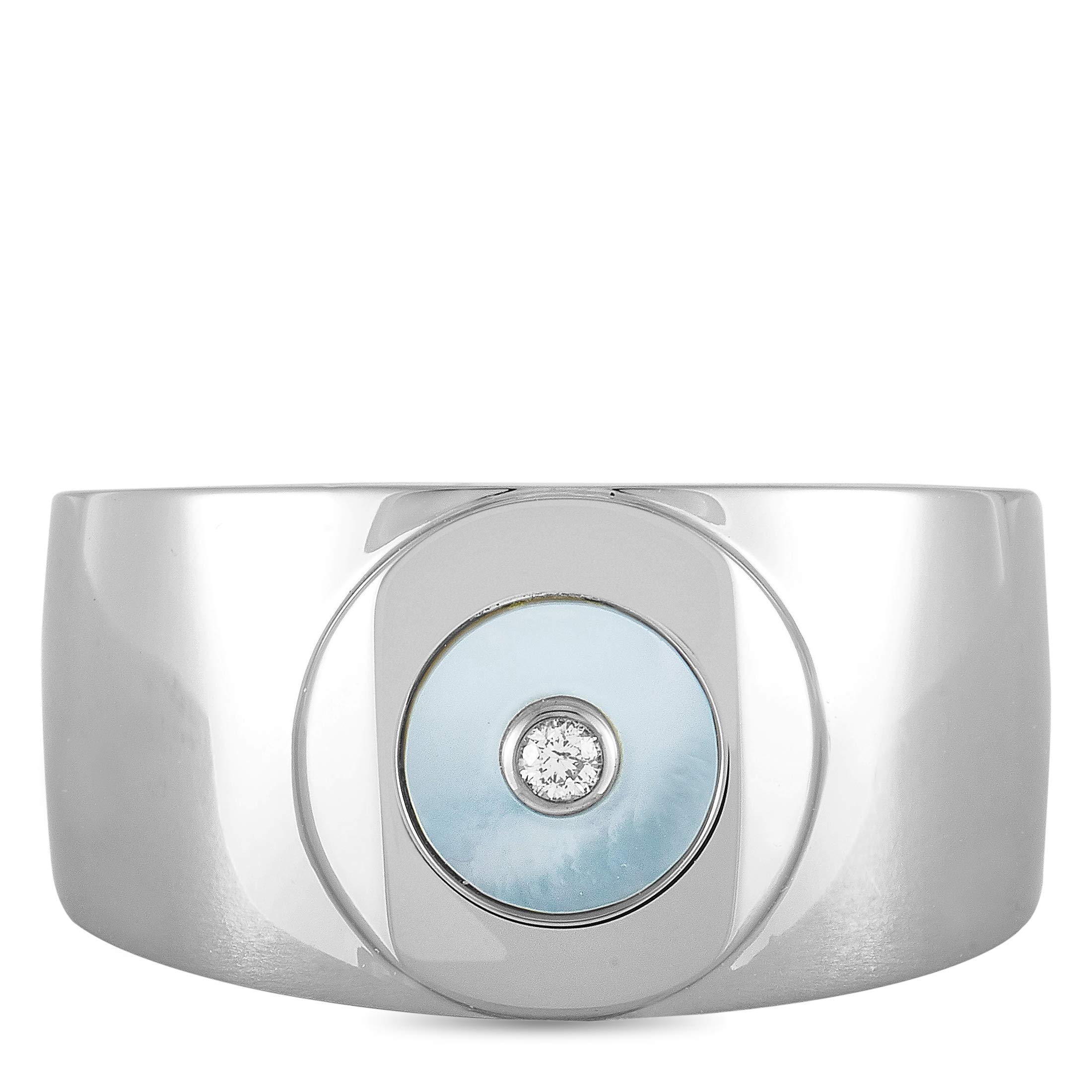 Exquisite Sterling Silver Diamond & Mother of Pearl Ring for Women | Elegant Jewelry Gift for Anniversary, Wedding, or Special Occasion | Handmade 925 Silver Ring with Genuine Pearls
