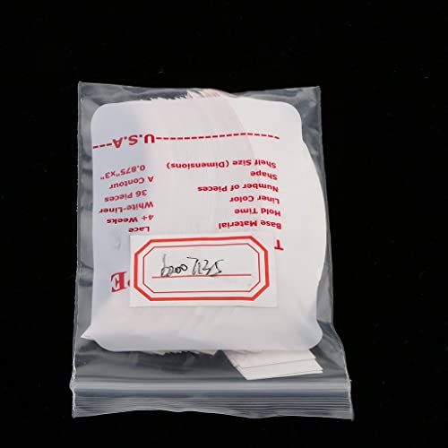 36pcs Clear Double Sided Adhesive Tape for Hair Extensions, Lace Wigs & Toupees - Strong Hold, Invisible Bond - Perfect for Salon, Cosplay & Daily Wear