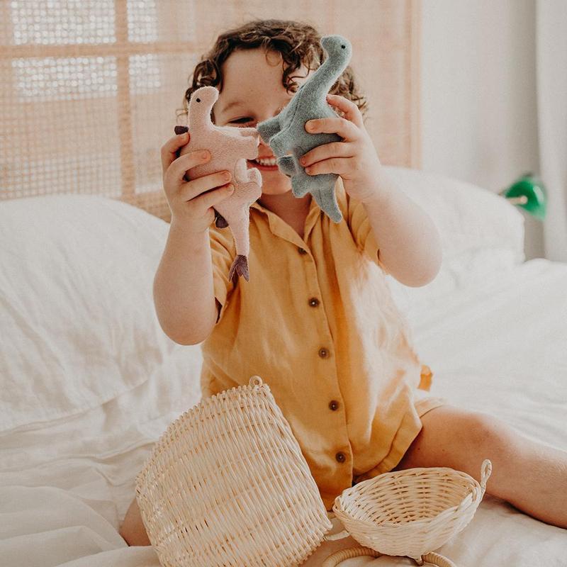 Holdie Folk Dinosaurs - Cute Dinosaur Plush Toys for Kids, Perfect for Playtime, Gifts, and Nursery Decor