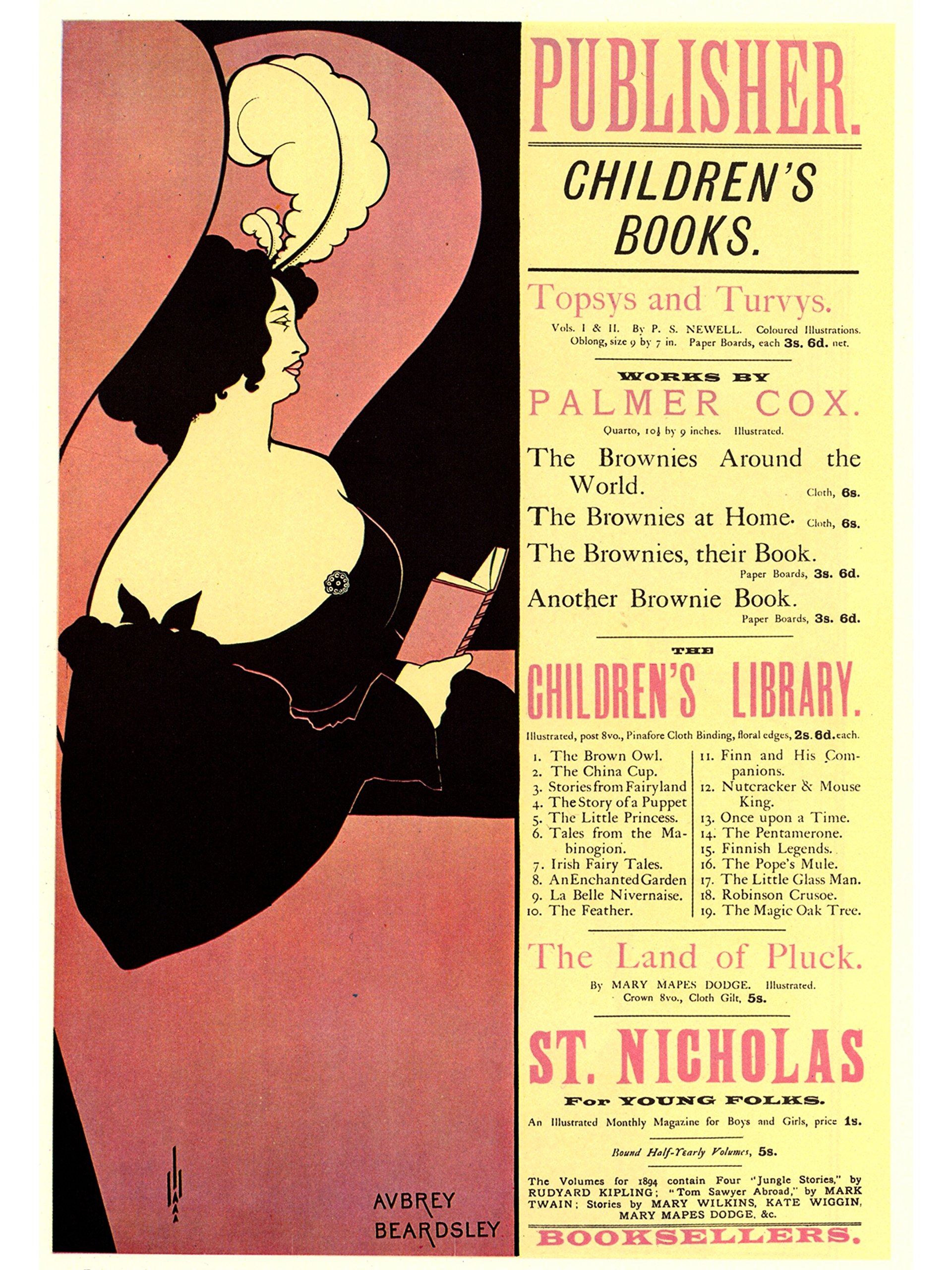 Vintage Aubrey Beardsley Children's Books - Classic Illustrated Storybooks for Kids | Perfect for Bedtime Reading, Homeschooling & Gift Giving