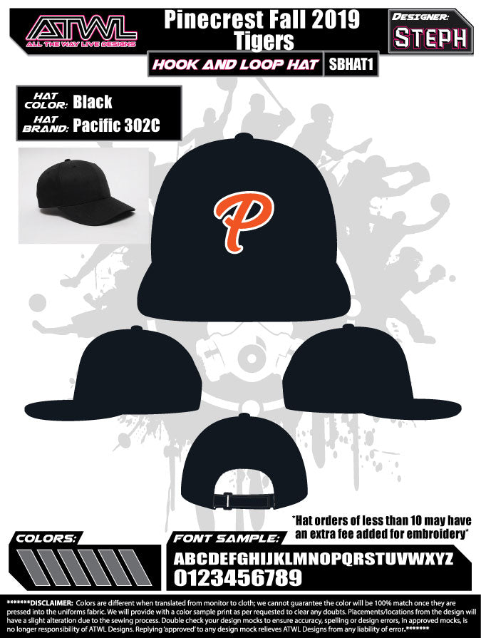 Pinecrest Fall League Hats for Men & Women - Stylish Baseball Caps for Outdoor Sports, Hiking, and Casual Wear