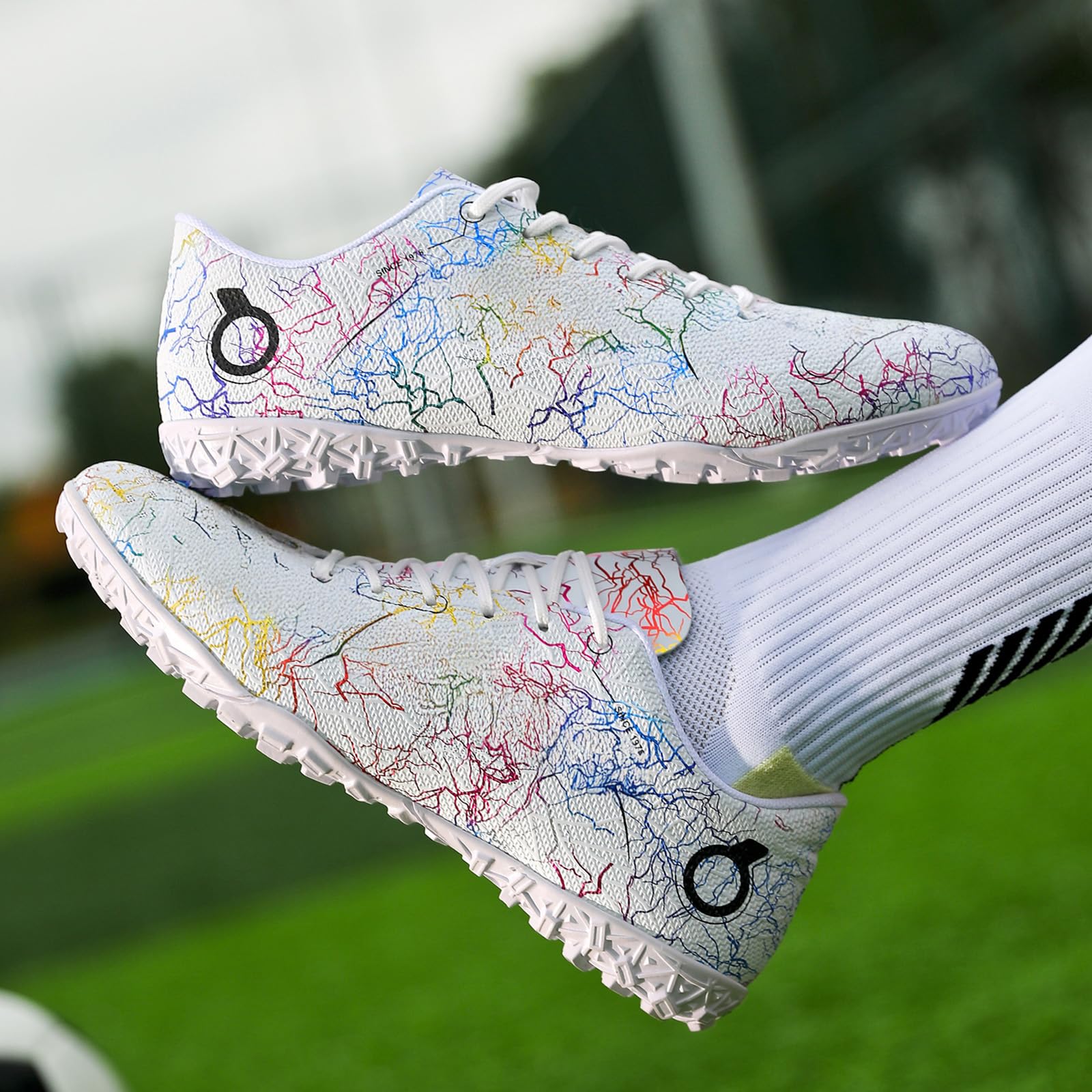 Youth Soccer Shoes for Boys & Girls - Firm Ground & Turf Cleats for Outdoor Play