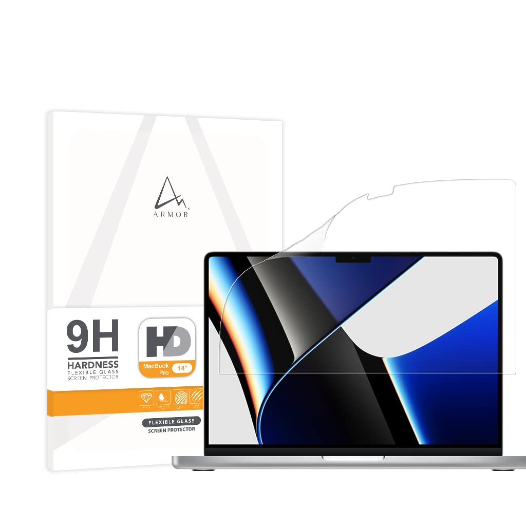 ARMOR Flexible 9H HD Glass Screen Protector for MacBook Pro 14