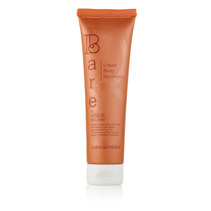 Bare by Vogue Liquid Body Illuminator - Glow Enhancing Makeup for Face & Body - Perfect for Parties, Weddings & Summer Glow