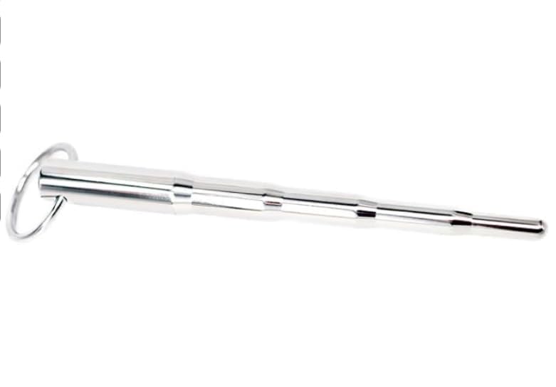 Stainless Steel Urethral Dilator Plug for Men - Penis Stretcher Sounding Toy with Smooth Design for BDSM & Sensual Play - Perfect for Advanced Pleasure and Urethral Training