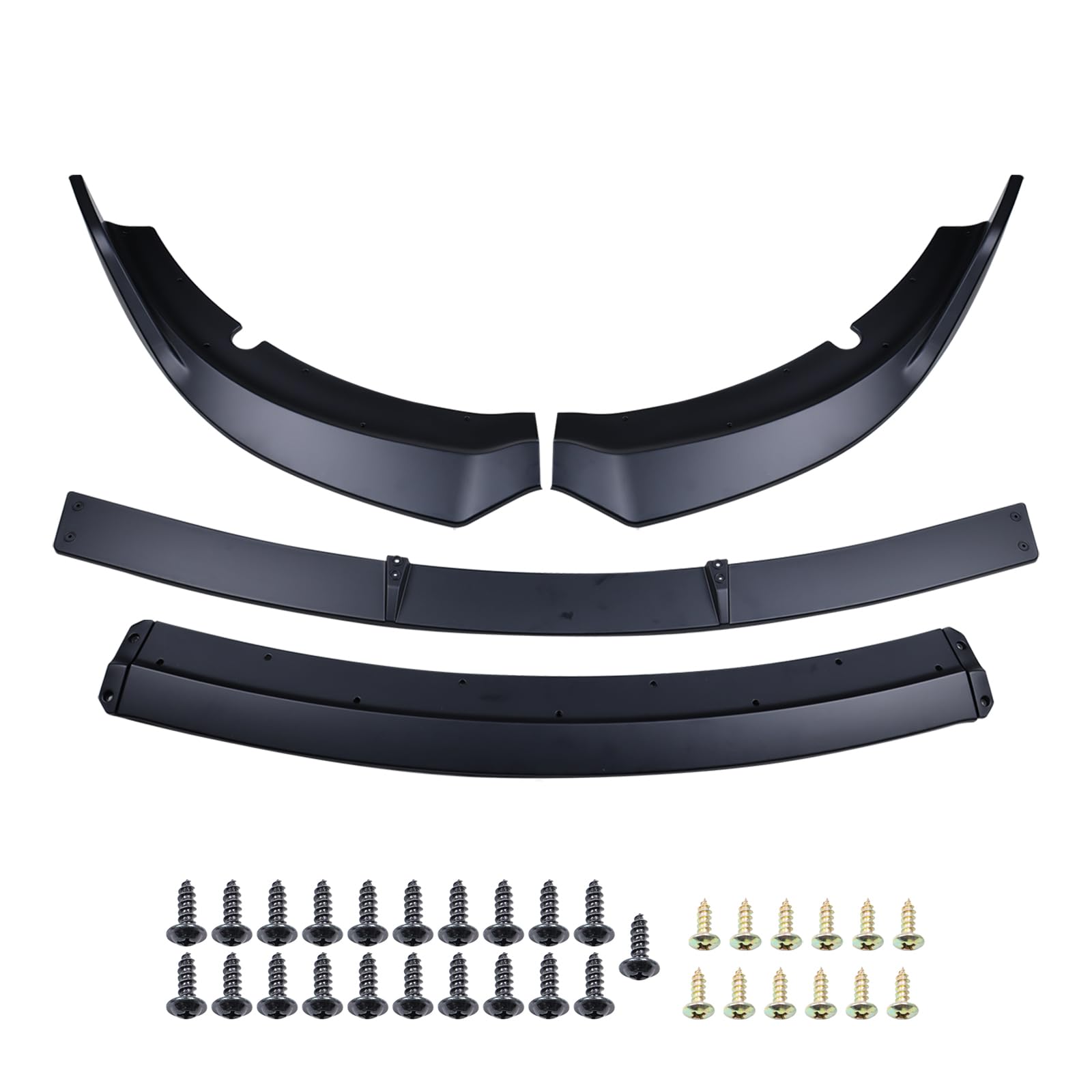2015-2023 Dodge Charger SRT RT GT SXT Matte Black Front Bumper Lip Spoiler - Aerodynamic Body Kit Accessory for Enhanced Style & Performance - Perfect for Street Racing & Car Shows