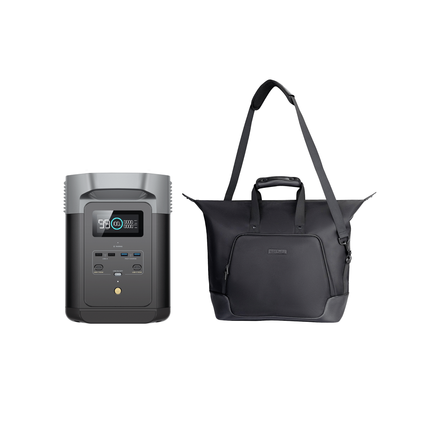 EcoFlow DELTA 2 Portable Power Station 1200W | Solar Generator for Camping, RV & Emergency Backup | 1024Wh LiFePO4 Battery with 6 AC Outlets