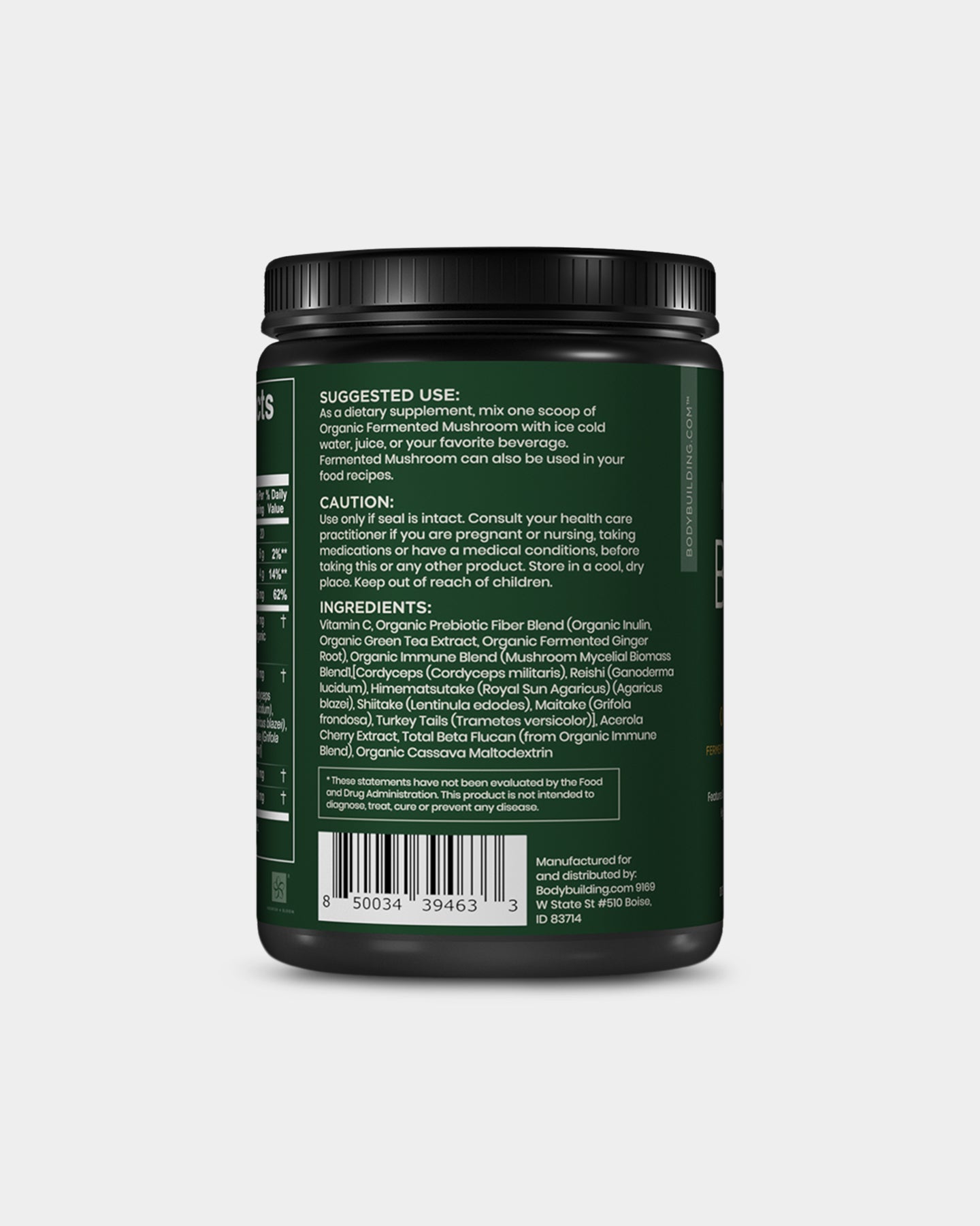 Organic Mushroom Supplement for Immune Support & Wellness - Nourish + Bloom - Boost Energy & Vitality for Daily Health & Fitness Routines