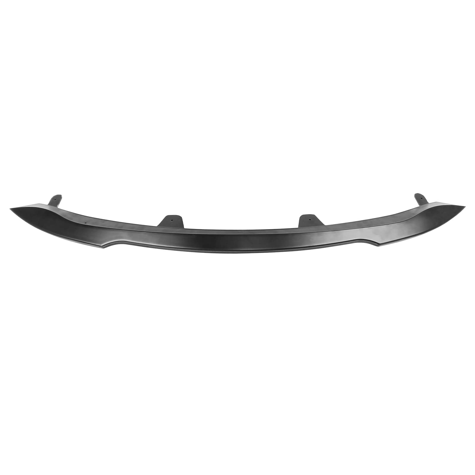 IKON MOTORSPORTS Front Bumper Lip for 2019-2022 Toyota Corolla Hatchback | Unpainted Black ABS Plastic Chin Spoiler & Splitter | Enhances Aerodynamics & Sporty Look for Street Racing & Car Shows