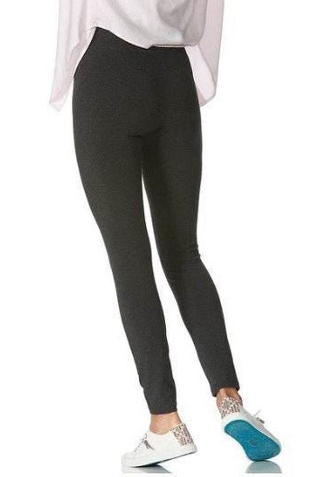 HUE Ultra Leggings with Wide Waistband - High Waisted Yoga Pants for Women, Comfortable & Stretchy Workout Leggings - Perfect for Yoga, Running, Gym & Lounge Wear (Size Small)