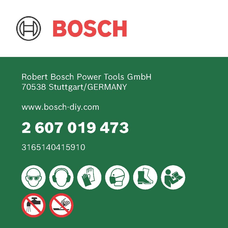 Bosch 5-Inch Diamond Cutting Disc for Porcelain Tile, Ceramic, and Stone - Wet/Dry Use for Angle Grinders - Perfect for DIY Home Renovation and Professional Construction Projects