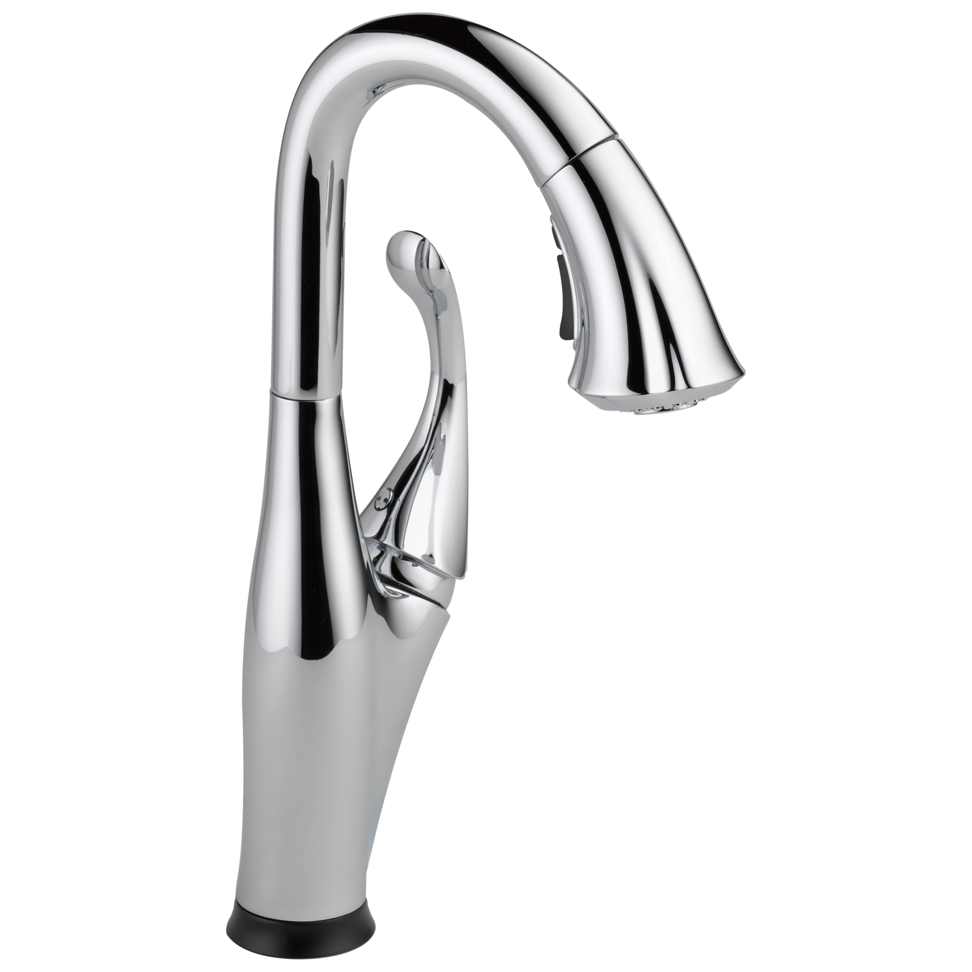 Delta Addison Touch Bar Faucet with Pulldown Spray - Chrome 9992T DST | Modern Kitchen Sink Faucet for Easy Dishwashing & Food Prep