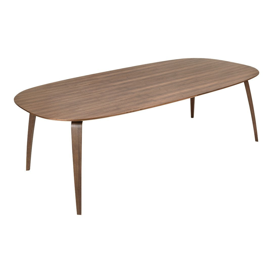 Gubi Elliptical Dining Table - Modern Scandinavian Design for Home & Restaurant Use