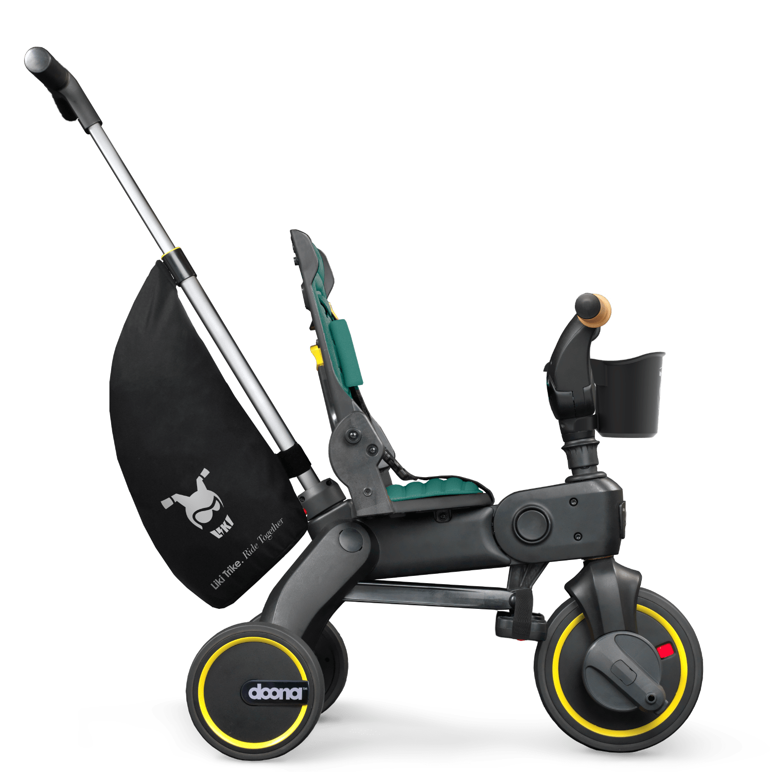 Doona Liki Trike S5 - Lightweight Foldable Baby Stroller & Toddler Tricycle for Ages 1-3 | Perfect for Outdoor Walks, Park Visits & Travel | Compact Design for Easy Storage & Transport