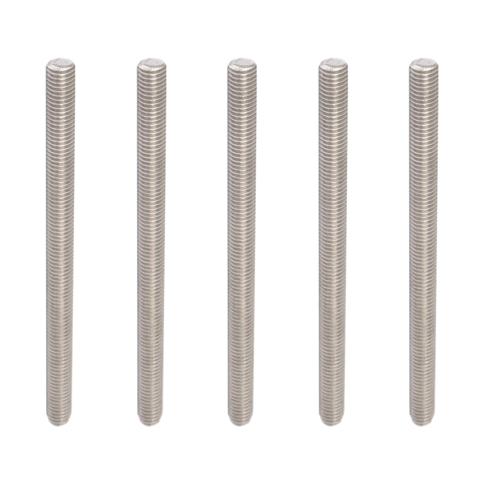 Stainless Steel Threaded Rod M8x150mm - 10 Pack for Clamps & U-Bolts