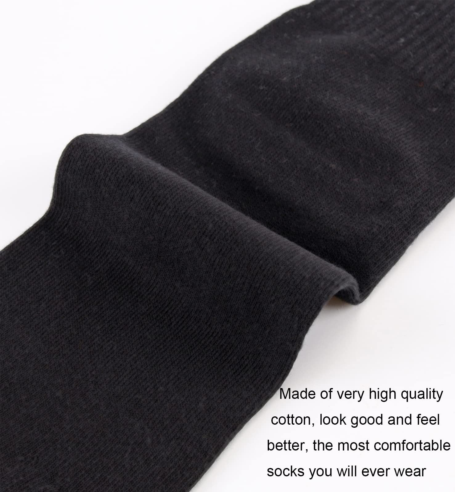 Split Toe Tabi Socks for Men & Women - Breathable Cotton Crew Socks (Pack of 4) - Perfect for Yoga, Martial Arts & Japanese Style Sandals
