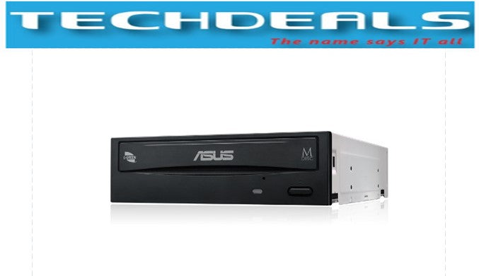 ASUS DRW-24D5MT 24x Internal DVD Burner Writer - SATA Interface for PC & Laptop | Perfect for Data Backup, Media Playback & Disc Burning