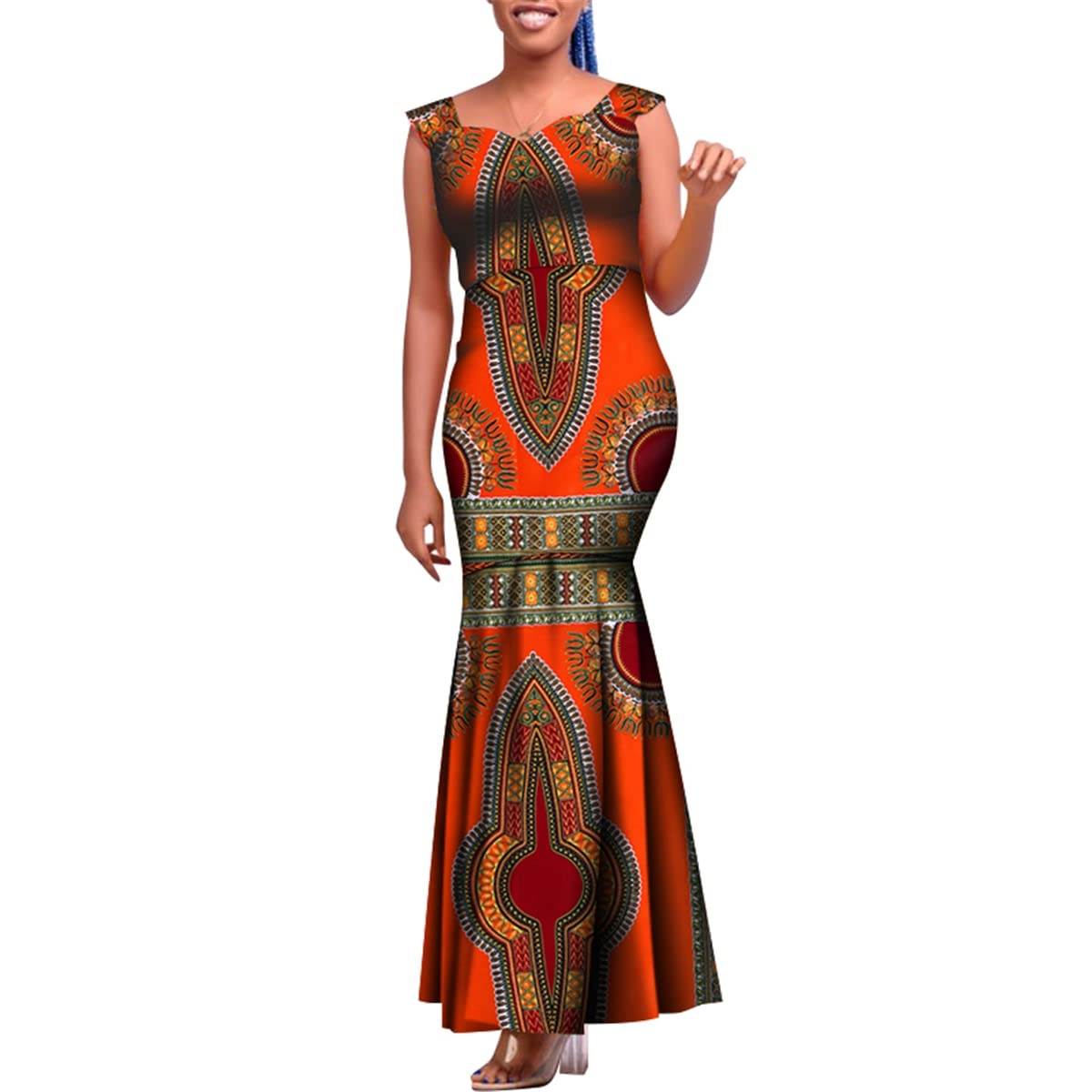 African Print Dashiki Dresses for Women - Ankara Traditional Party & Casual Wear - Perfect for Festivals, Weddings, and Cultural Events