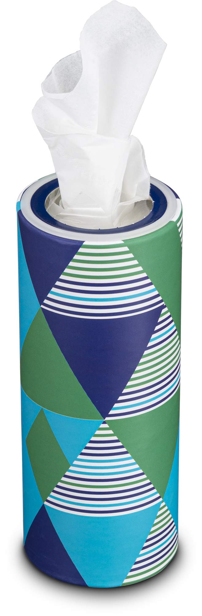 Reeflex Car Tissues - 50 Sheets per Canister, Ultra Soft & Durable, Fits Any Car Cup Holder - 48 Canisters (2,400 Sheets Total) - Perfect for Road Trips, Commuting & Everyday Car Use - Stylish Design (Packaging May Vary)