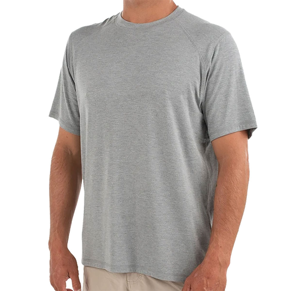 Free Fly Bamboo Midweight Motion Men's T-Shirt - Breathable & Comfortable for Outdoor Activities, Travel & Casual Wear