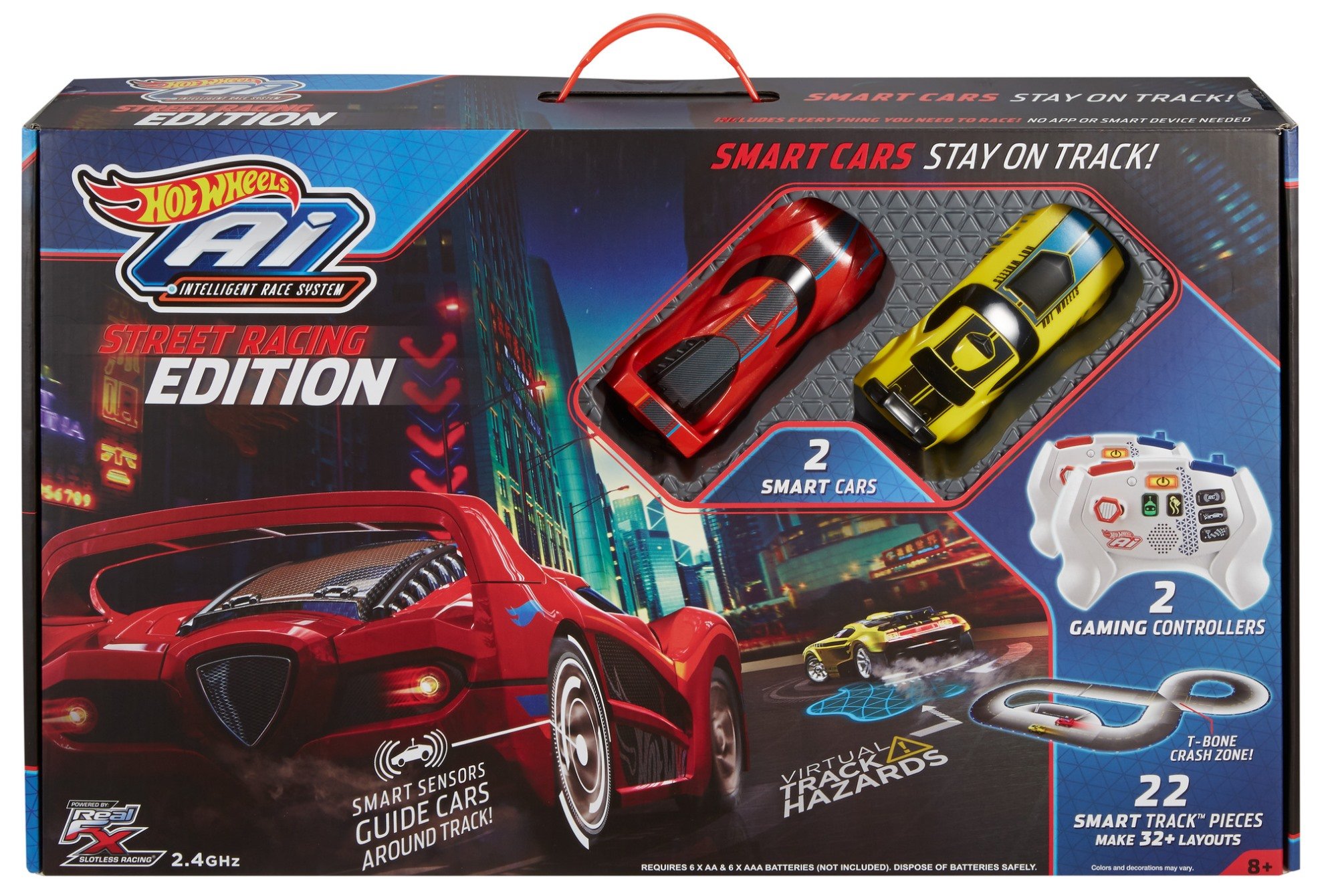 Hot Wheels Urban Race Track Circuit - Mattel FDY09 Toy Car Racing Set for Kids - Perfect for Indoor Play, Birthday Gifts & Family Game Nights