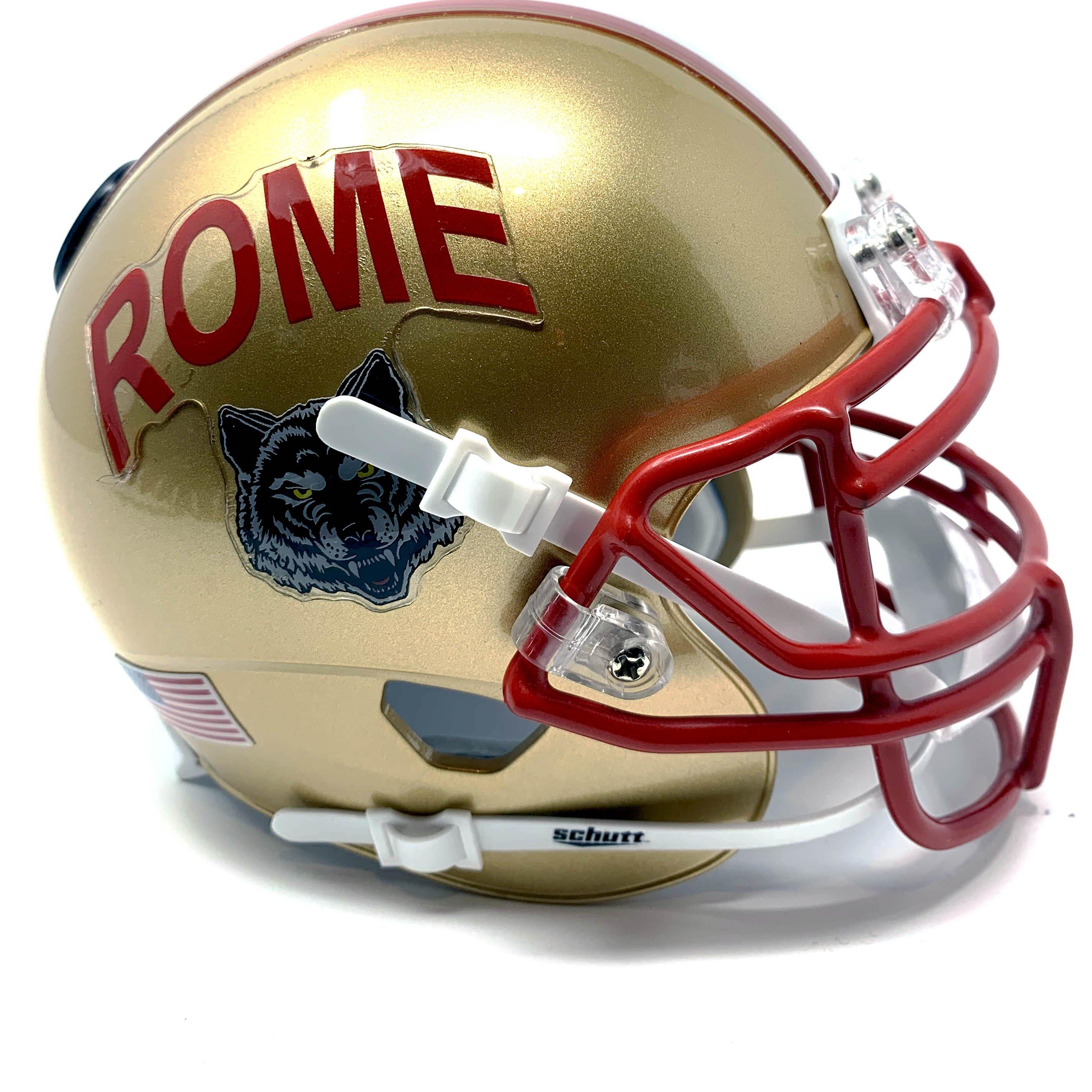 Custom Football Helmet - Personalized American Football Helmet for Players & Fans - Perfect for Games, Training & Collectibles
