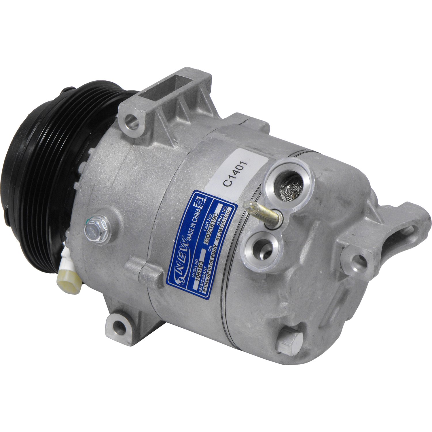 Universal Air Conditioner CO 21519C A/C Compressor and Clutch Kit - Compatible with Multiple Car Models - Perfect for AC Repair & Replacement in Hot Climates