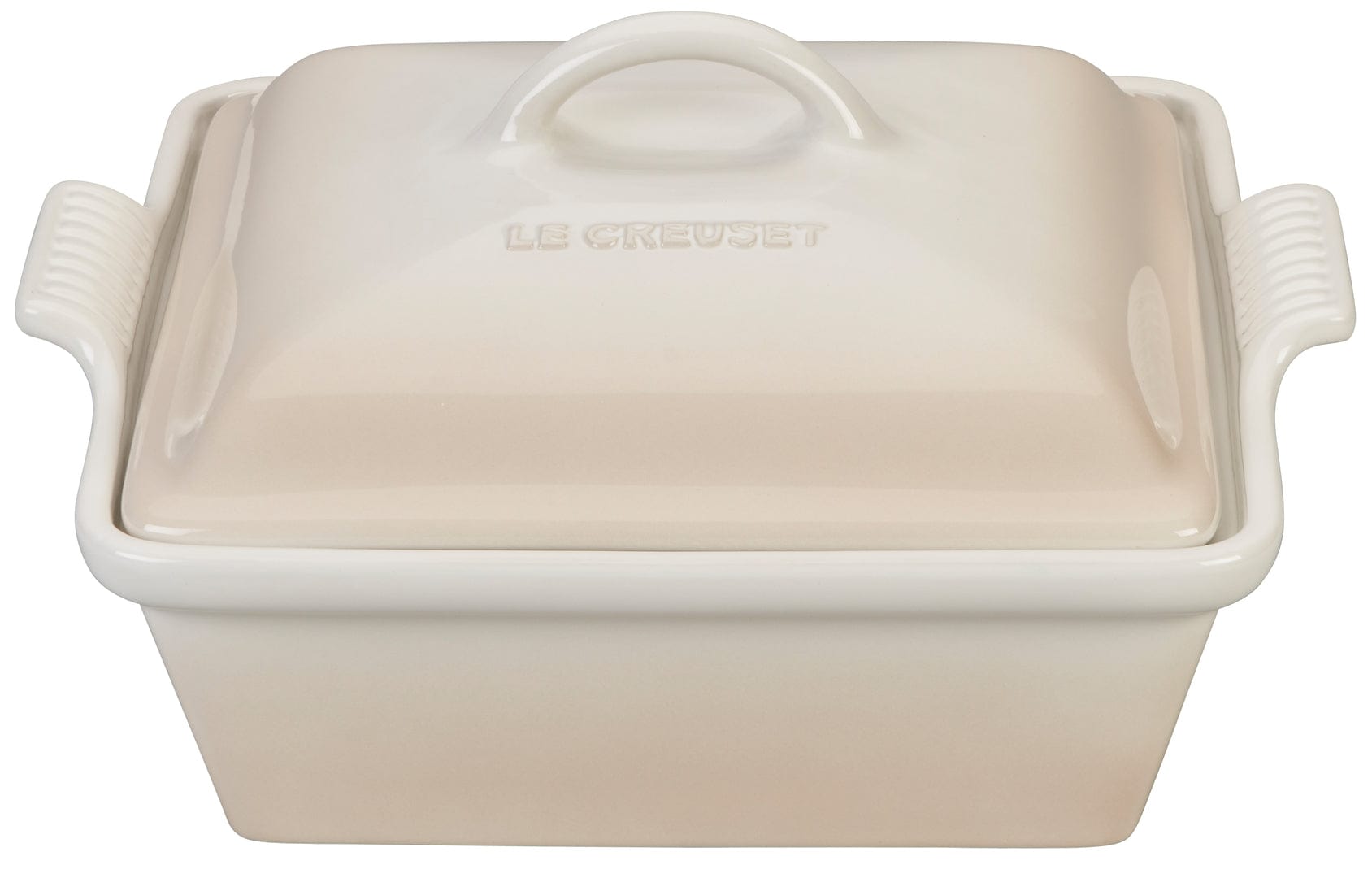 Le Creuset Heritage Shallow Square Covered Casserole 2.5 Quart - Premium Enameled Cast Iron Dutch Oven for Baking, Roasting & Serving - Perfect for Casseroles, Stews & Family Dinners