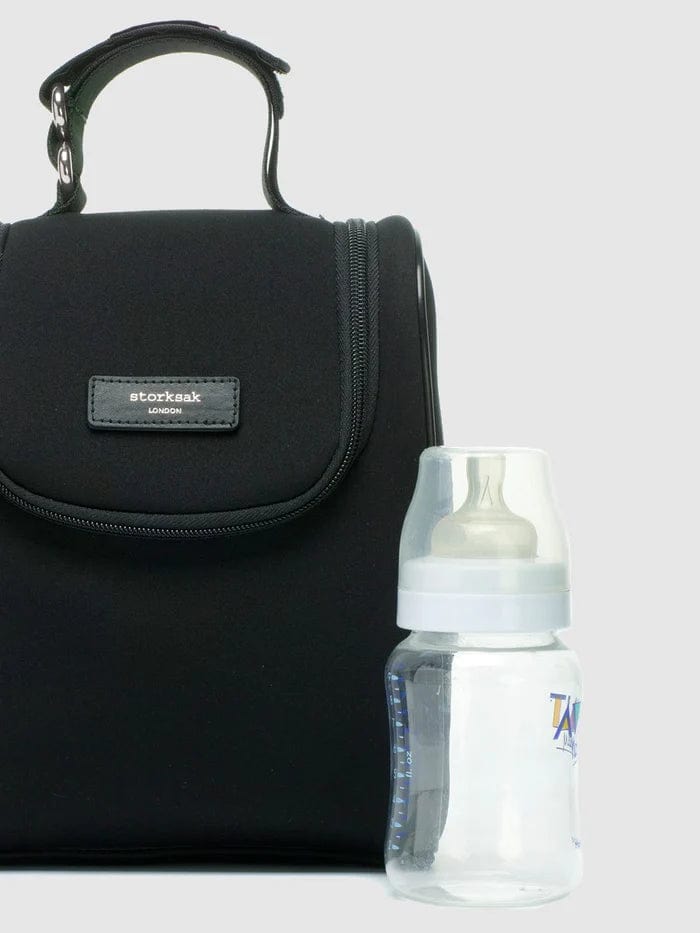 Storksak Hero Quit Backpack - Stylish & Functional Diaper Bag for Parents - Perfect for Travel, Daycare & On-the-Go Moms (Black)